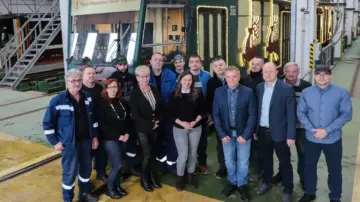 Miskolc polgármestere megjutalmazta Miskolc Adventi Villamosának megalkotóit