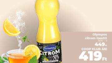 Ez a Coop Klub ár – hallotta , a citromízű slágert a  banánról ?