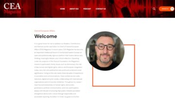 Láng Balázs lett a brüsszeli CEA Magazine főszerkesztője