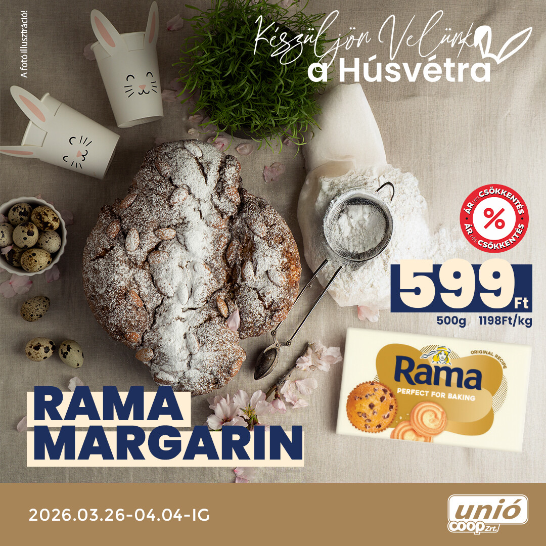 Készüljön velünk a Húsvétra – várjuk az UNIO Coop üzletekben