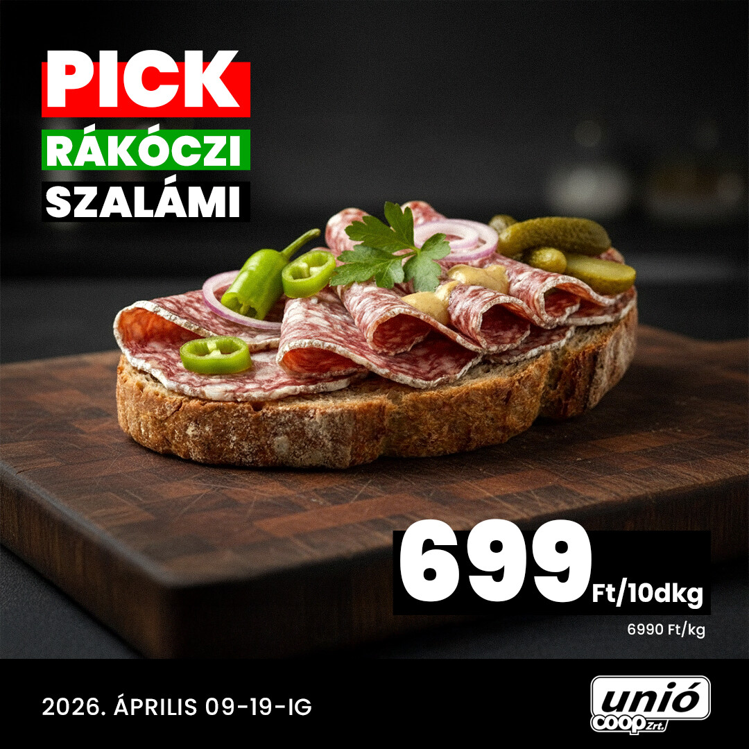 Pick Pick az UNIO Coop üzeleteiben