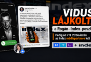 Az RTL a Media1 tényfeltáró cikkei után lett az Index médiapartnere, most mégis lájkolta a vezérigazgató a Rogánék befolyásáról szóló posztot