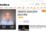 Távozik az Index főszerkesztője, Fekete-Szalóky Zoltán