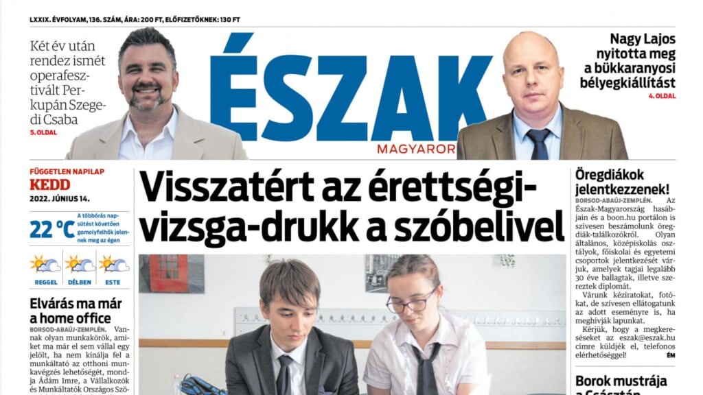 Folytatódik a Mediaworks újragyúrása: főszerkesztőváltás az Észak-Magyarország és a Boon élén