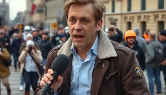A riporter, aki azzal dicsekedett, tudja, mikor tör ki a háború