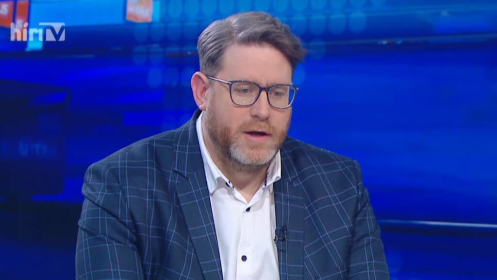 Szöllősi György a HírTV Napi Aktuális című műsorában.