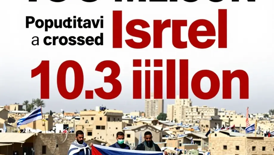 Izrael lakossága átlépte a 10,3 milliót, a Hamász leszerelése és a palesztinok védelme