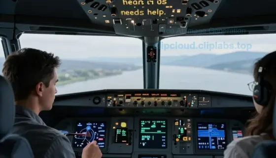 Drámai felvétel a pilótafülkénél: „Mindenki, aki hallja, segítségre van szükségünk”