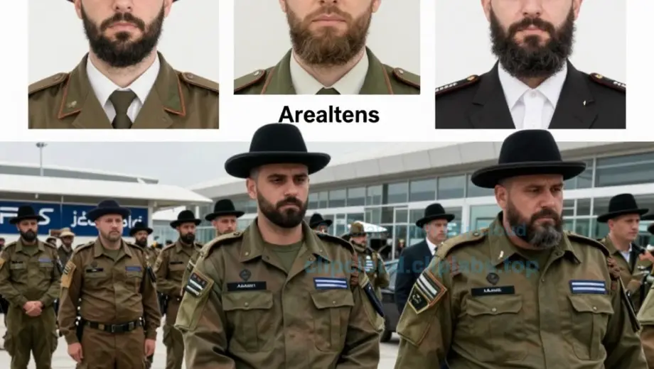 40 haredi katonaszökevényt tartóztattak le a reptéren – 1 héttel a választások előtt