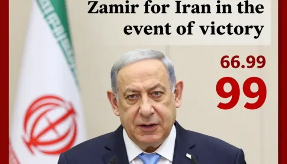 06:29, Netanjahu győzelem esetén kirúgná Zamirt Irán miatt