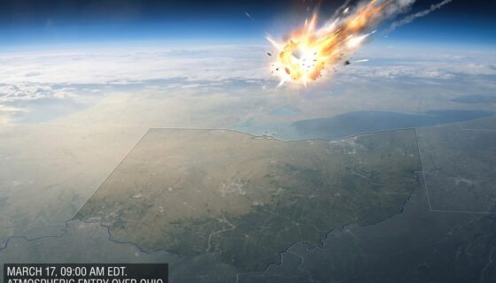 meteor ohio