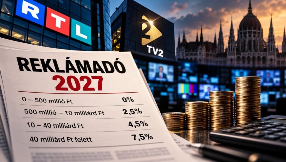kiderültek a reklámadó részletei: 500 millió forintig nem kell fizetni, a nagy médiacégeknek 7,5 százalék is lehet az adó